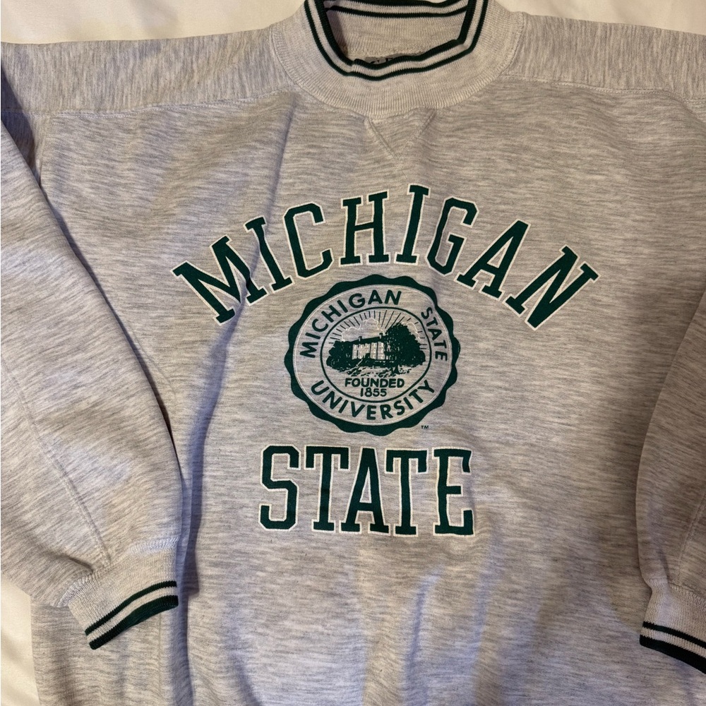 Vintage Michigan State Crewneck Sweater